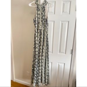 Ark & Co brand new w/ tags! Maxi snake print dress. Size small
